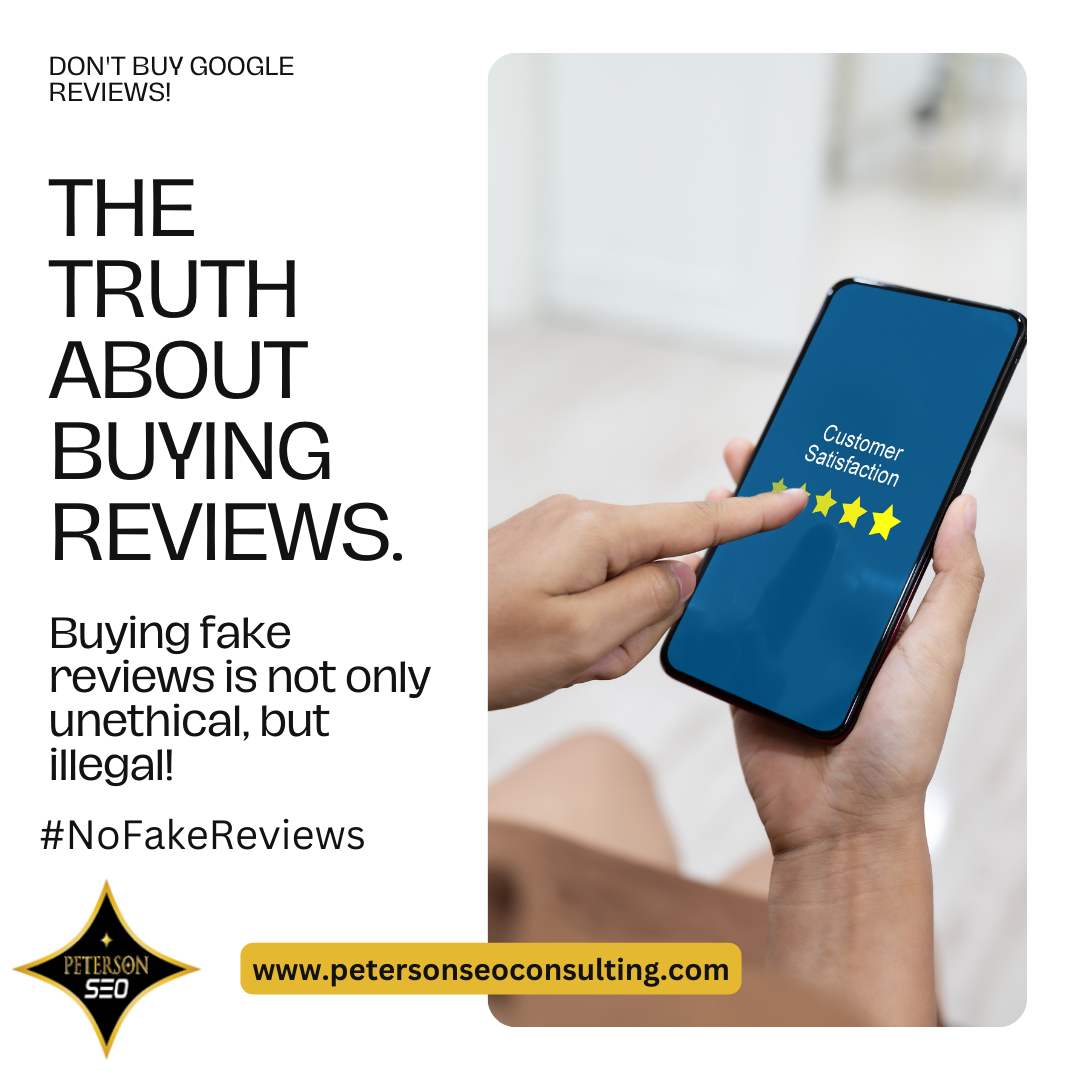 Why You Should Avoid Buying Fake Google Reviews